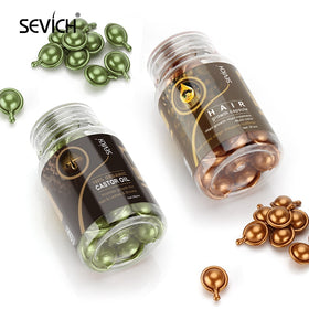 Castor Oil Keratin Complex Hair Vitamin Capsule